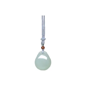 Ingenuity Hetian Jade Necklaces White Jade/Pale Greenish White Jade Unisex