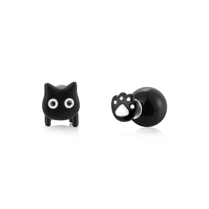 Zeroline Copper Stud Earrings Women's-0