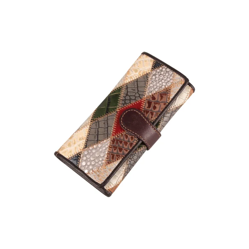 ;COBBLER LEGEND Top Grain Cow Leather Wallet Unisex Multicolor-6