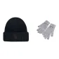 Black Hood+Dark Gray Glove