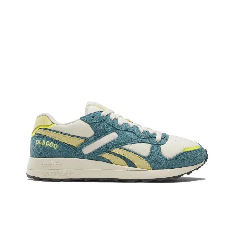 Reebok DL5000 Anti Slip Wear Resistant Low Top Running Shoes Unisex Green Beige-1