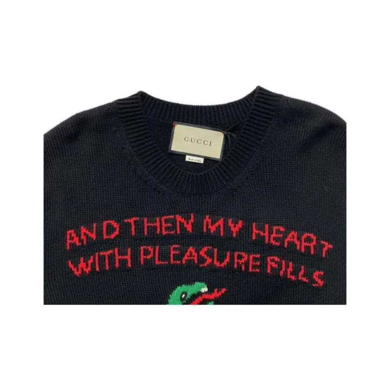 GUCCI Sweaters Men Black-4
