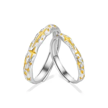 Chongqing Gold Store S925 Silver Rings Unisex