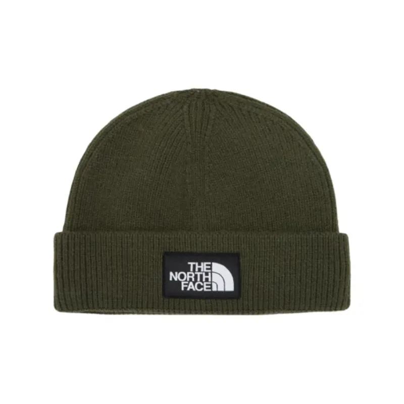 THE NORTH FACE Acrylic Polyurethane Beanies Unisex Khaki-0