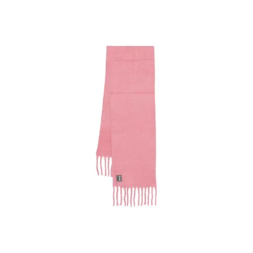 VERSACE JEANS COUTURE Polyester Knit Scarves Women's Pink