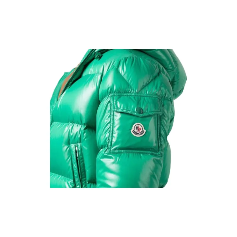 Moncler Ecrins Shiny Puffer Jacket-4