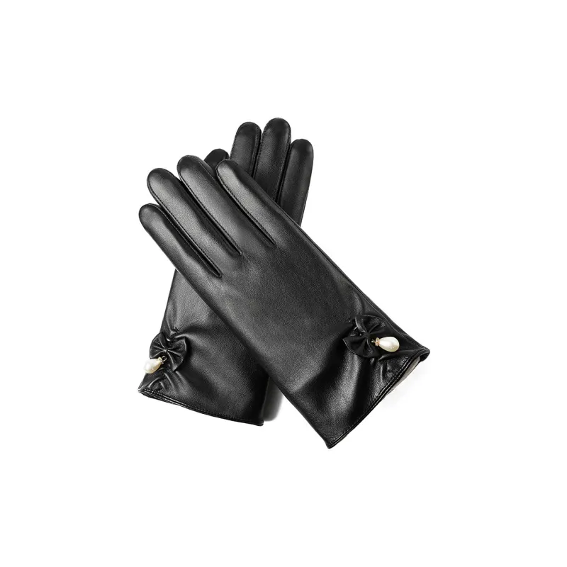 BANDICOOT Synthetic Leather Polyester Gloves Women's-5