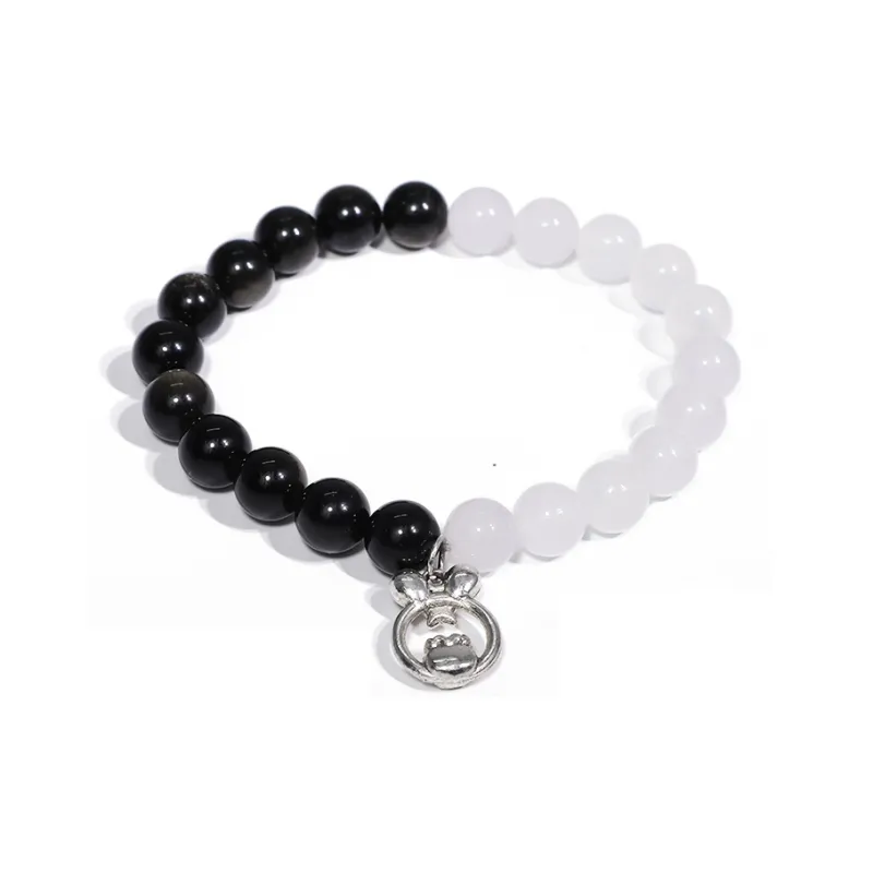 ILolu Obsidian Bracelets Women's-0