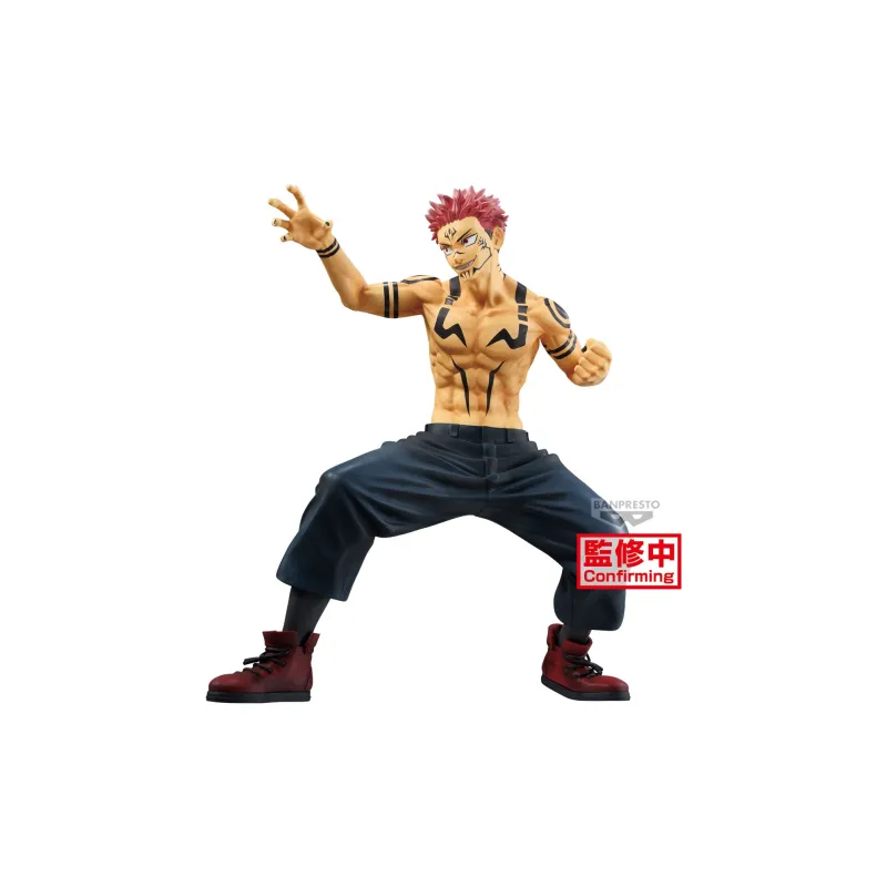 BANPRESTO Jujutsu Kaisen Characters MAXIMATIC Ryomen Sukuna, Special Color Version Figure Bonus Gifts-1