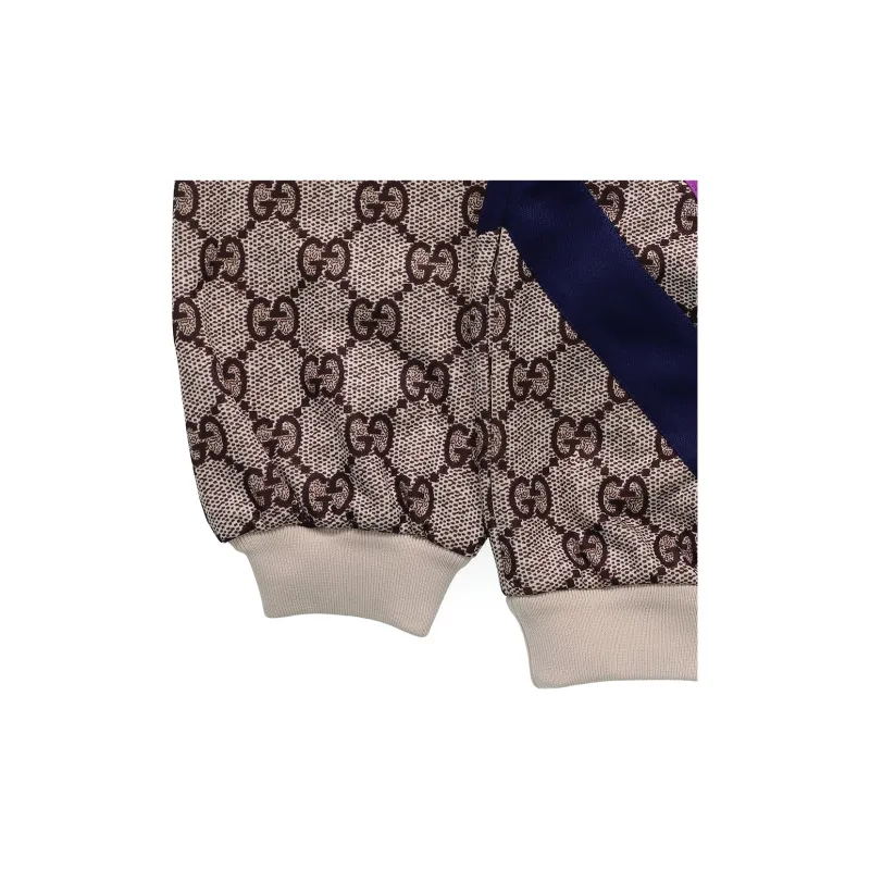 GUCCI Gg Supreme Print Jacket 'Beige/Ebony'-3