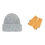 Gray Cap+Yellow Glove