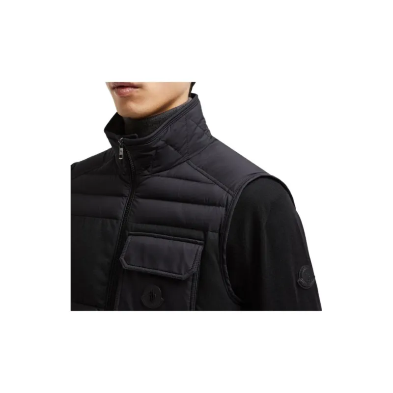 Moncler Logo Patch Padded Vest-4