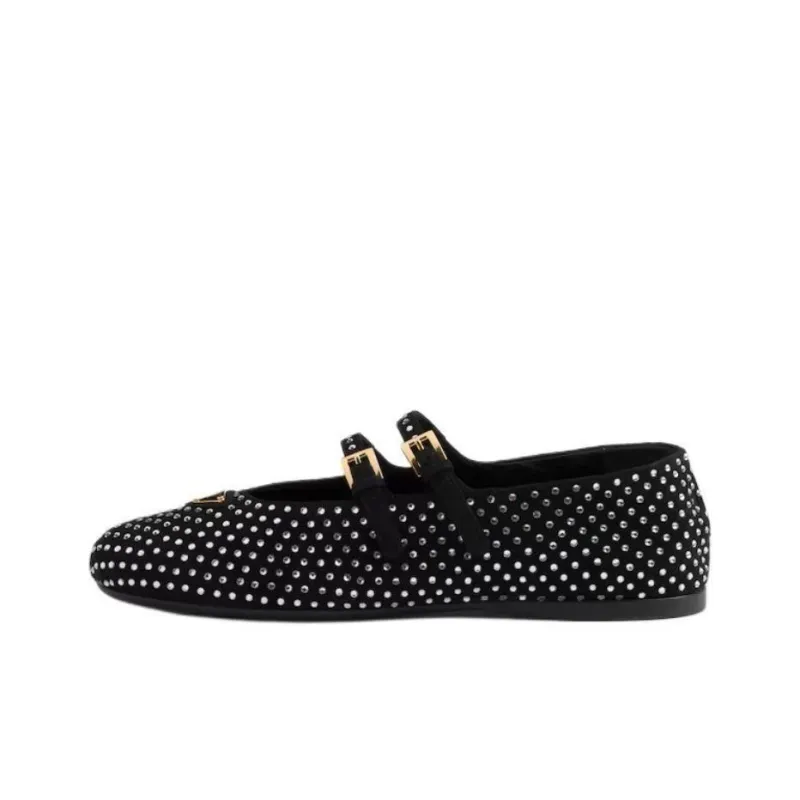 PRADA Casual Single Shoes Women's Black-0