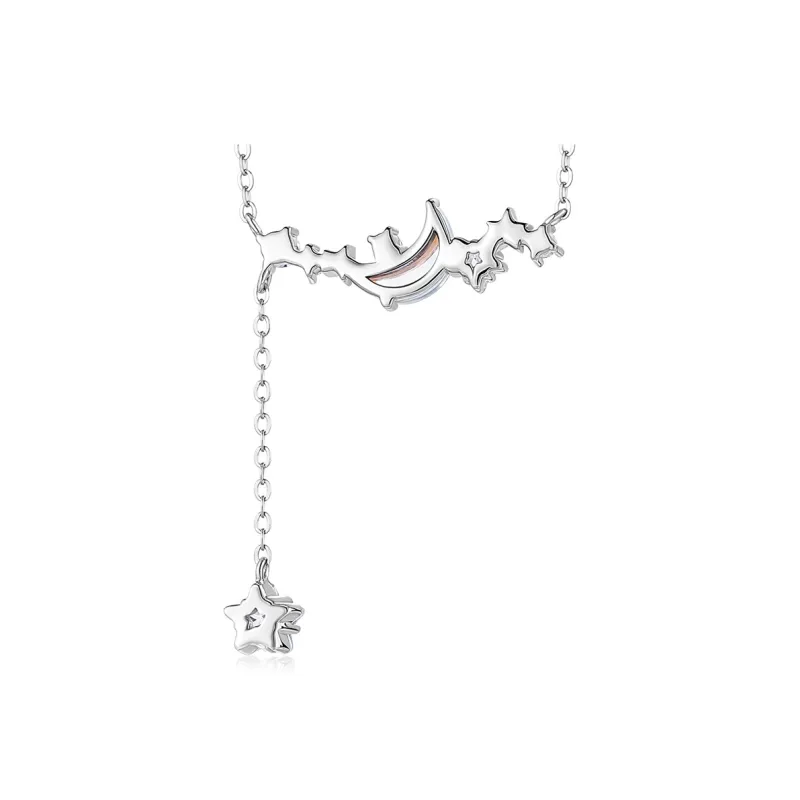 KADER Dreamy Heart Moon Series 925 Sterling Silver Necklaces Women's-2