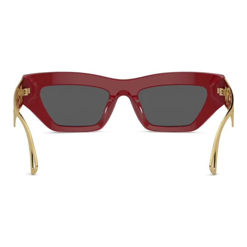 VERSACE Logo embossed Square frame Sunglasses-1