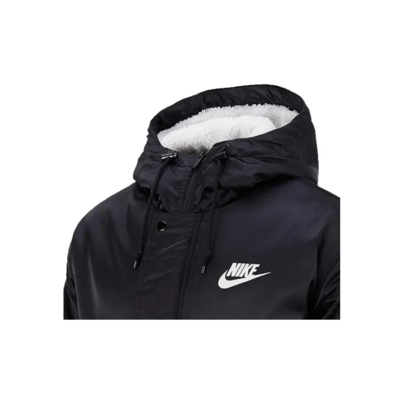 Nike Puffer Jackets Men Black-3