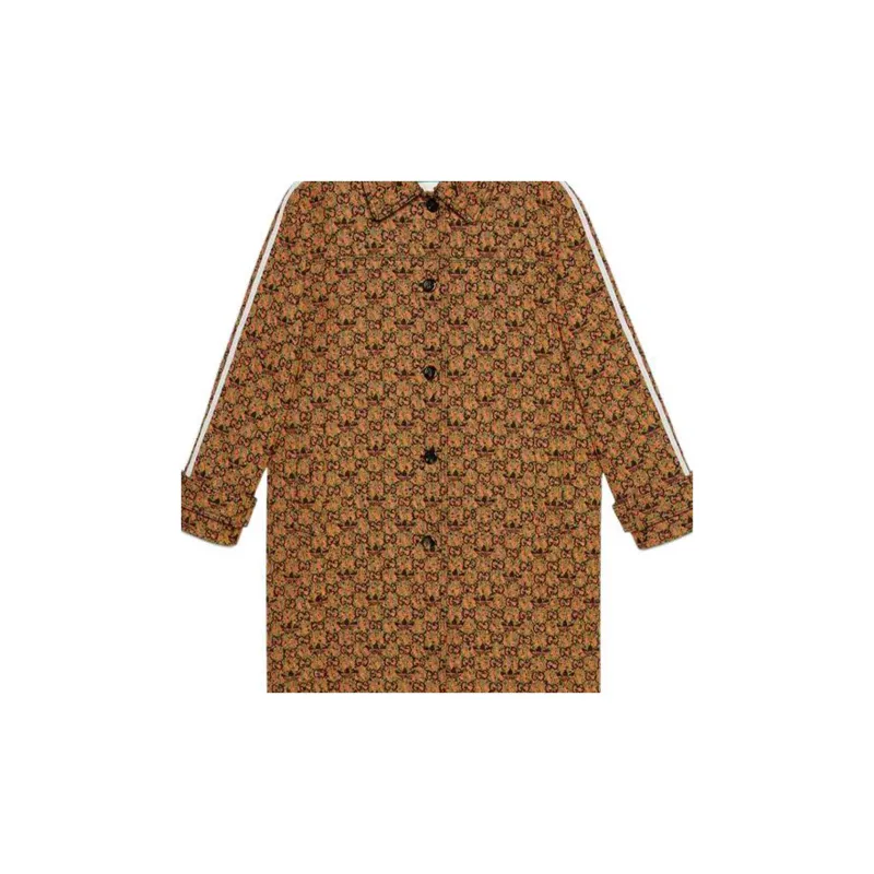 GUCCI X Adidas Gg Trefoil Coat Black/Orange-4