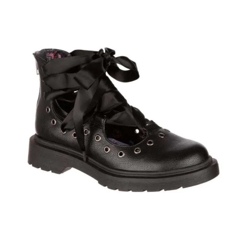 IRREGULAR CHOICE Tres Bien Wear-Resistant Low-Top Casual Shoes Unisex Black-2