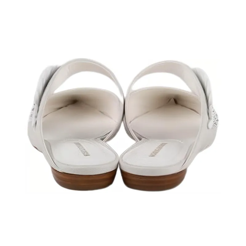 NICHOLAS KIRKWOOD TPR Sole Wrap toe Slippers Women's White-4
