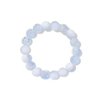 PUTUOSHANWENCHUANG Glass Bracelets Women's