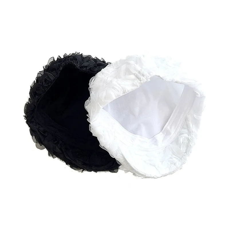 EQUIPMENTELEGANT Polyester Cotton Berets Women's-3