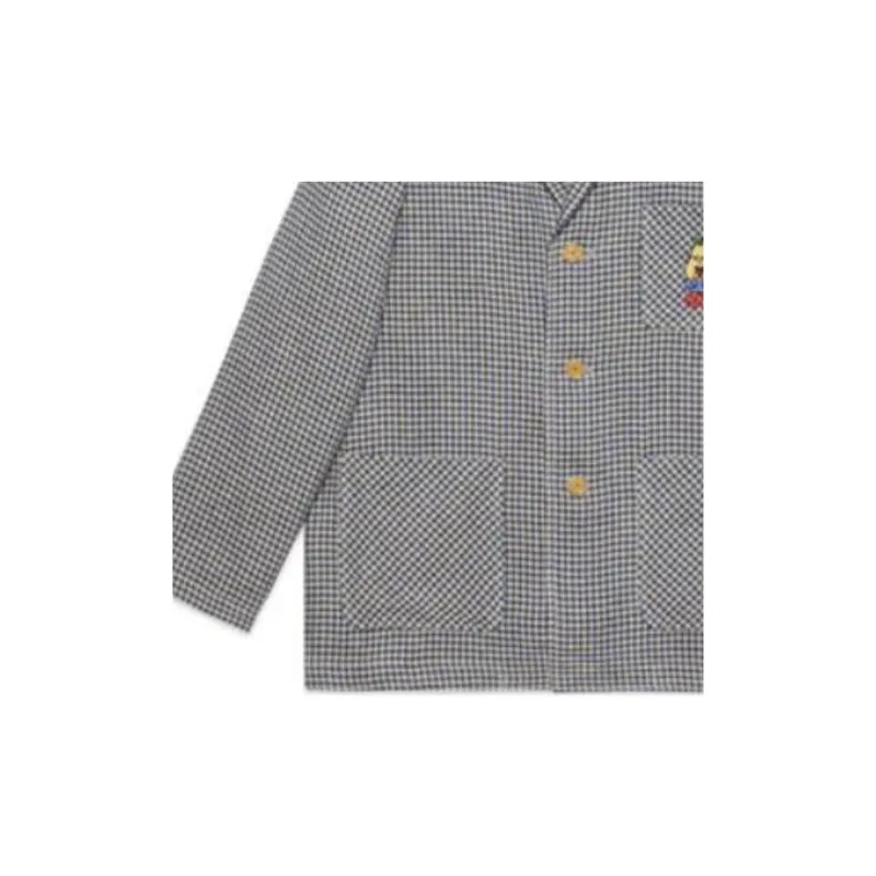 GUCCI Love Parade Jackets Coats Men's Gray-3