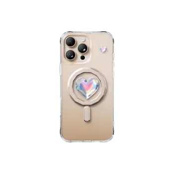 Kingxbar TPU Material 3D Effect Heart Magsafe Phone Case Compatible With Apple 16 Collection