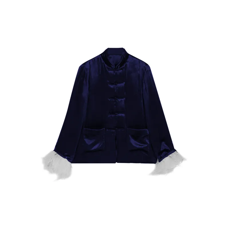 SILKISS Women's Pajama Tops-1
