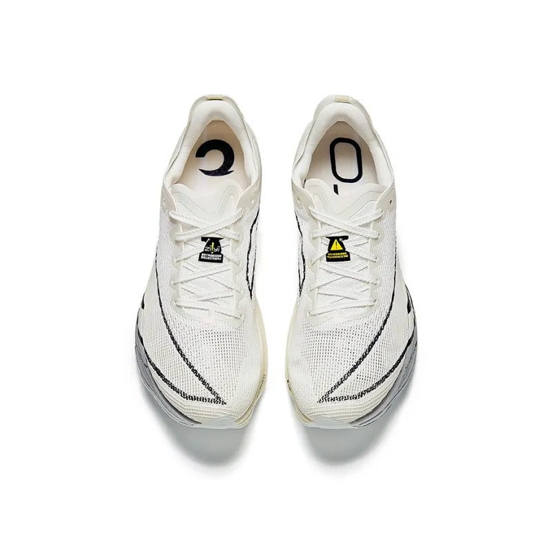 Anta C10 Pro Anti-Slip Wear-Resistant Low-Top Casual Running Shoes Women's White Black-2