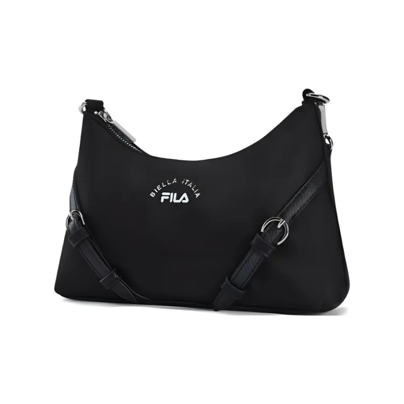 FILA Fabric Crossbody Bag Shoulder Bag Mini Women's Black-2