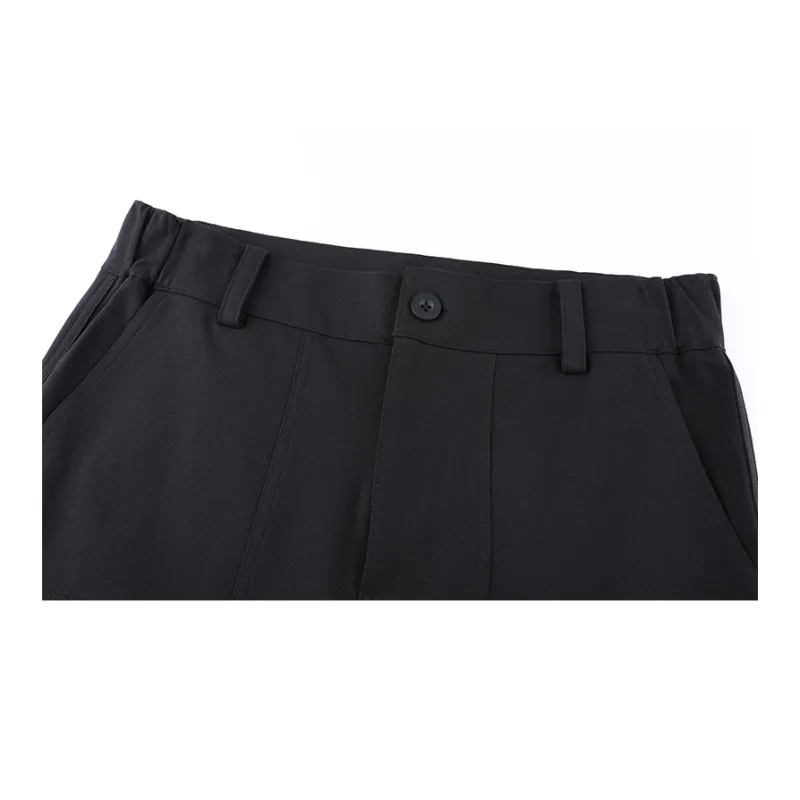 UPGREATED Casual Pants Unisex Black-2