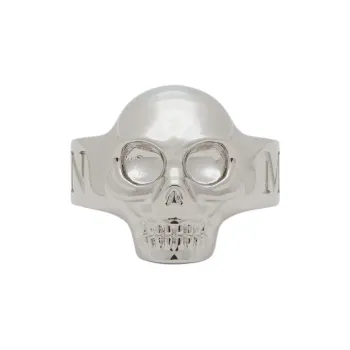 Alexander McQueen Skull Slip On Ring