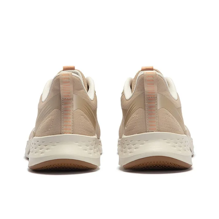 361° Volcano Rainproof Series Running Shoes Men Low Top Wheat Brown/Oat Milk-3