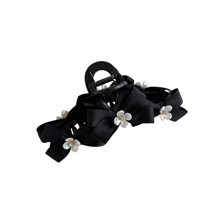 DAN DREAM Fabric Plastic Hair Clips Women's-0
