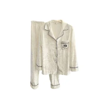 Slimma Pajama Set Women's White