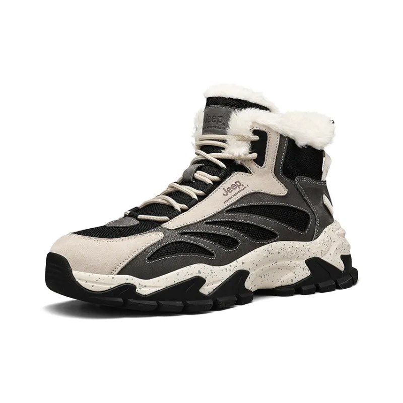Jeep Short Mid-Calf Snow Boots Men's-4