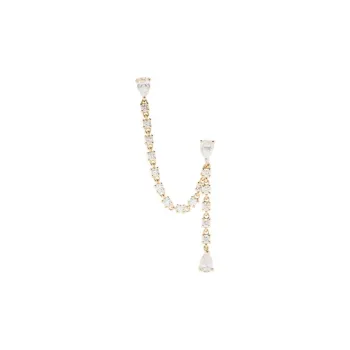 Anita Ko 14K Yellow Gold Diamond Drop Earring