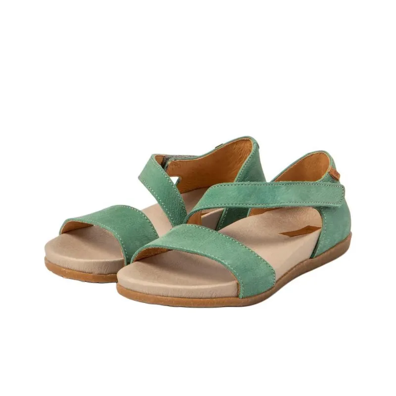 El Naturalista ZUMAIA Strap Sandals Women's Green-1