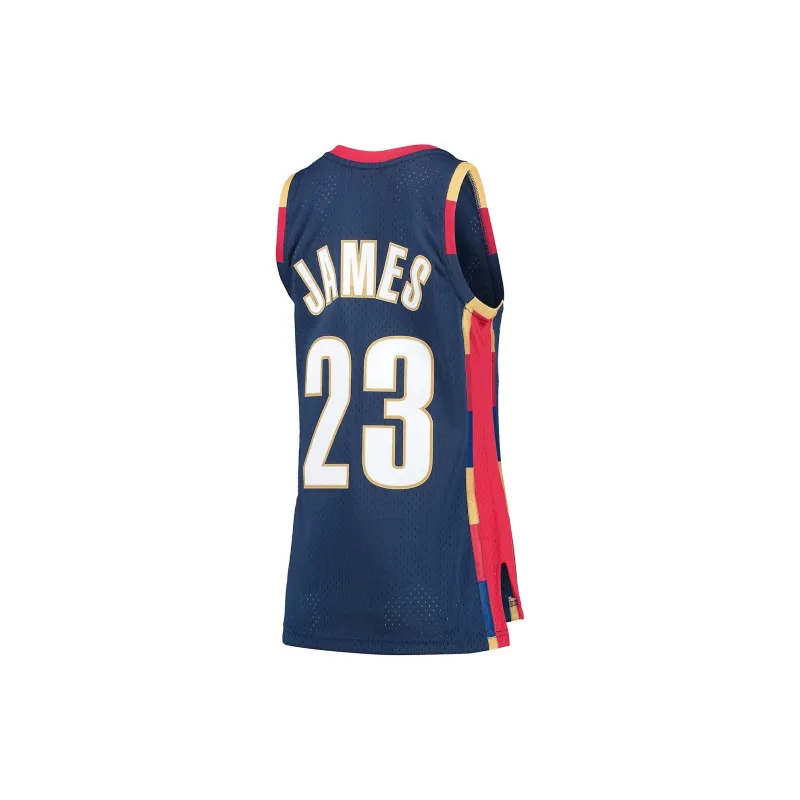 Mitchell Ness Nba Kids Cleveland Cavaliers LeBron James 2008 09 Swingman Alternate Jersey-1
