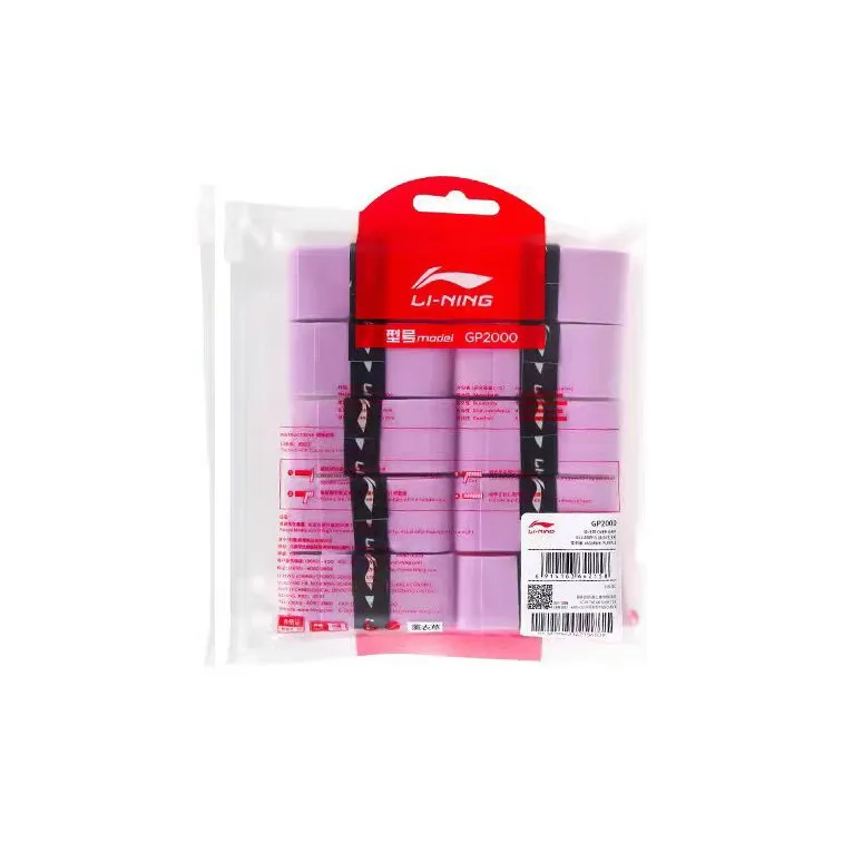 LiNing Badminton Grip Tape Silicone Badminton Racket Thin 10 Pack-9