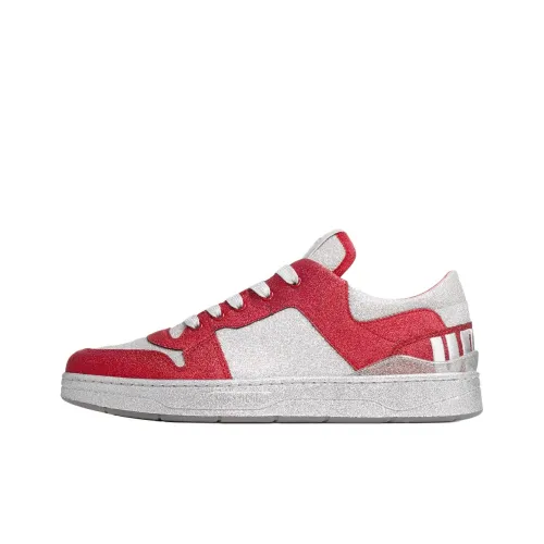 III Choo Florent Low Top Skateboard Shoes Men's Red