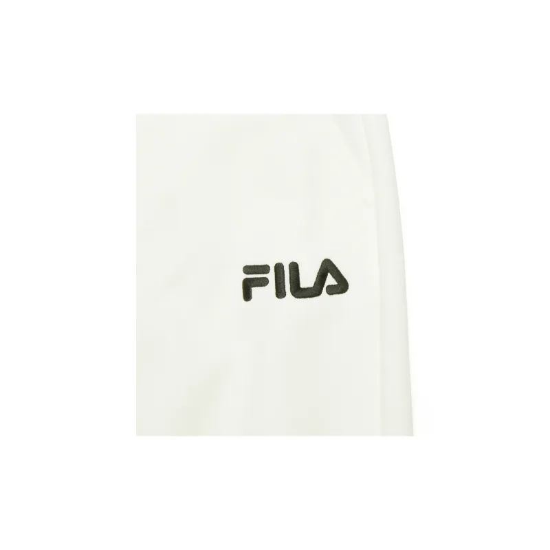 FILA Knitted Sweatpants Women's Milk Salt White-3