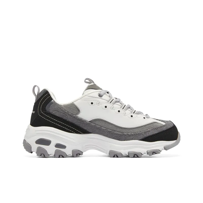 Skechers D'Lites 1.0 'Black Gray' Women's-7