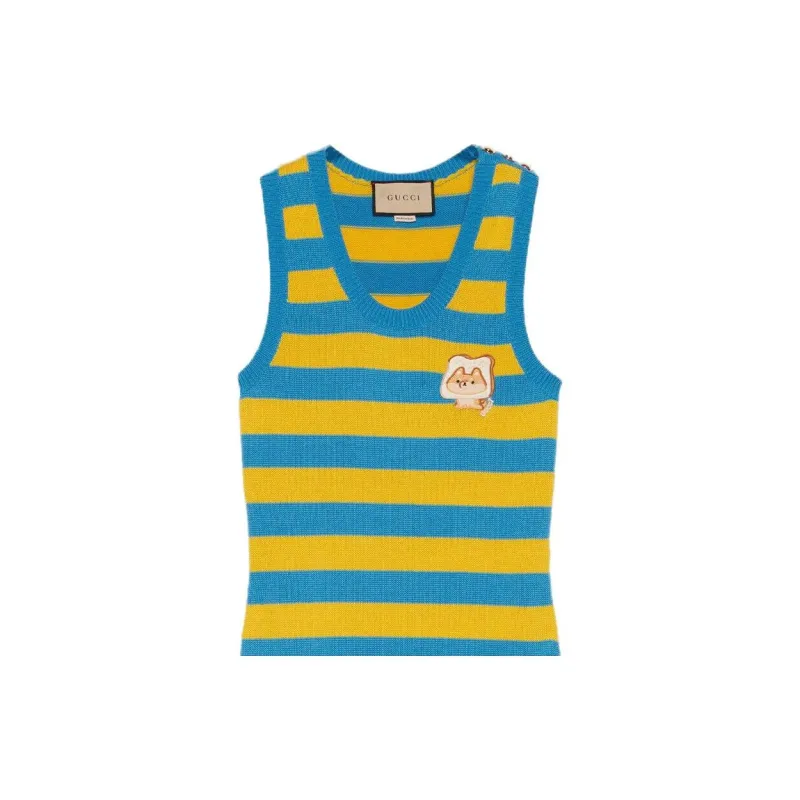 GUCCI Sleeveless Dresses Women's Multicolor-4