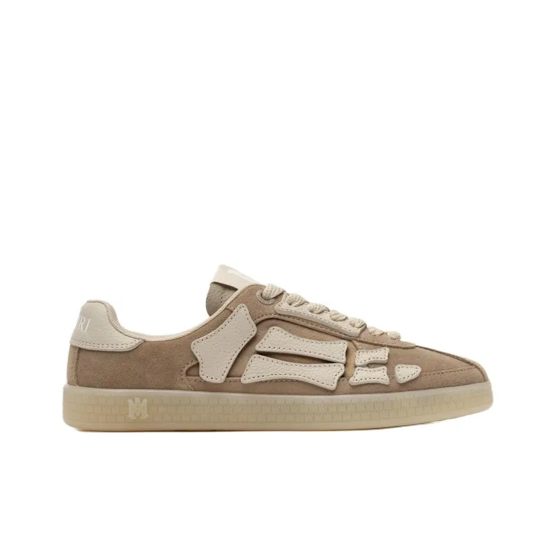AMIRI Pacific Low Top Skateboard Shoes Women's Brown-1