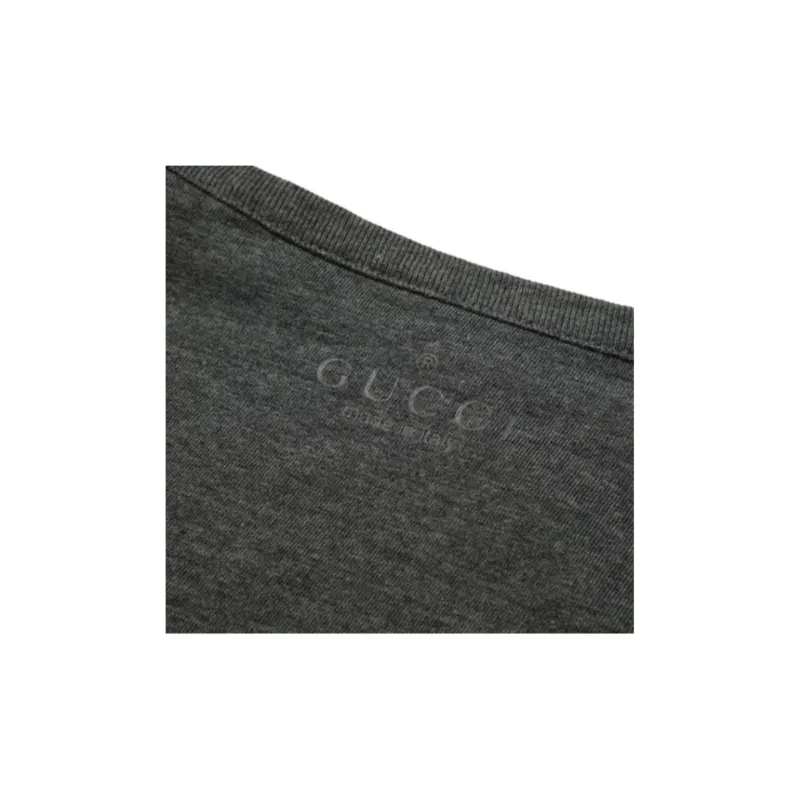 GUCCI T-Shirts Men Gray-3
