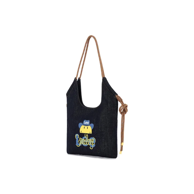 Lee Smiley® Collaboration Denim Shoulder Bag Regular Unisex Original Denim-1