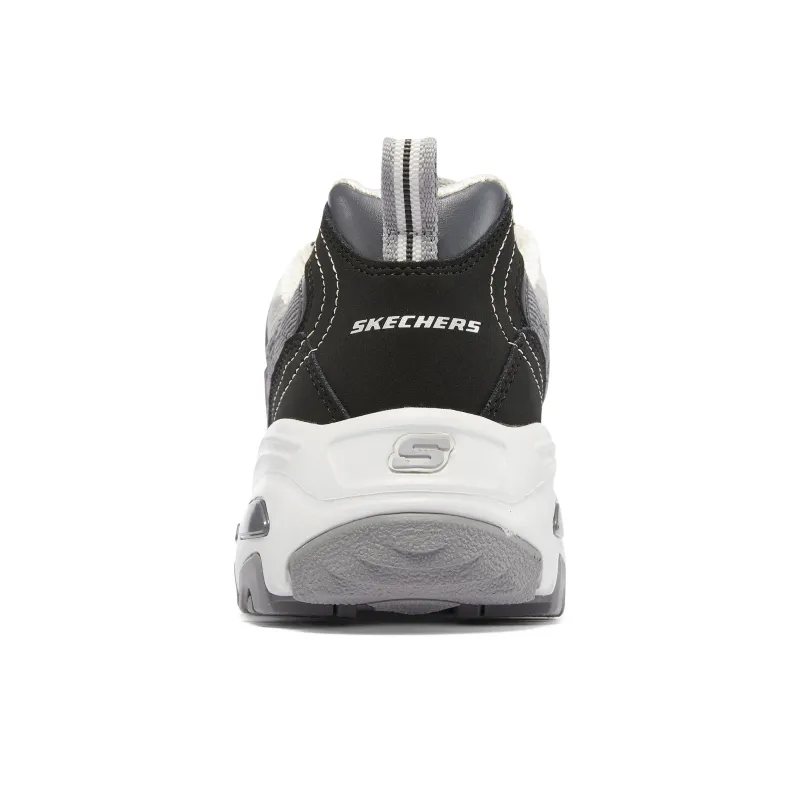 Skechers D'Lites 1.0 'Black Gray' Women's-10
