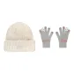 White Cap+Gray Glove