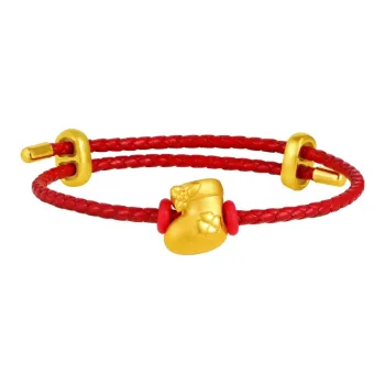 CHOW KING SANG Gold Bracelet Women's